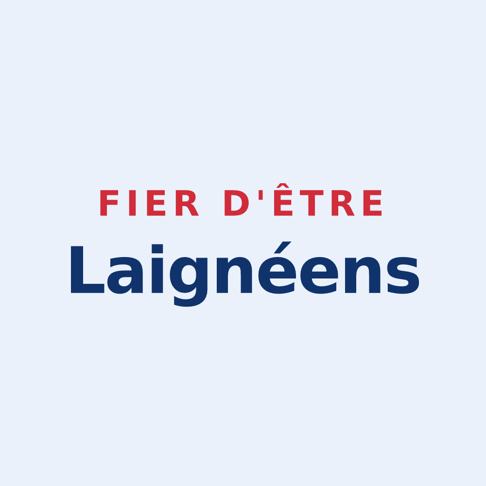 Sticker « Fier d'être Laignéens » — design pour Laigné-Saint-Gervais