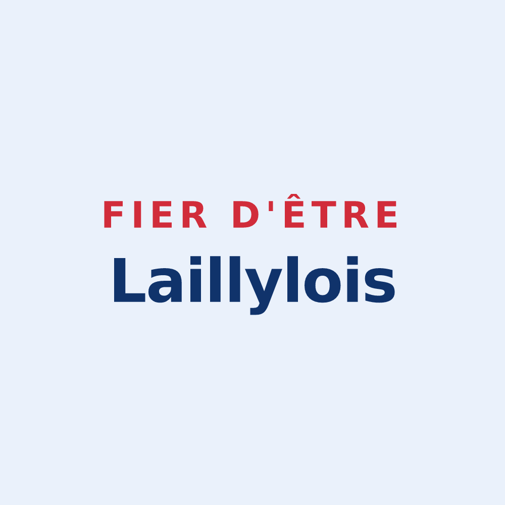 Sticker « Fier d'être Laillylois » — design pour Lailly-en-Val