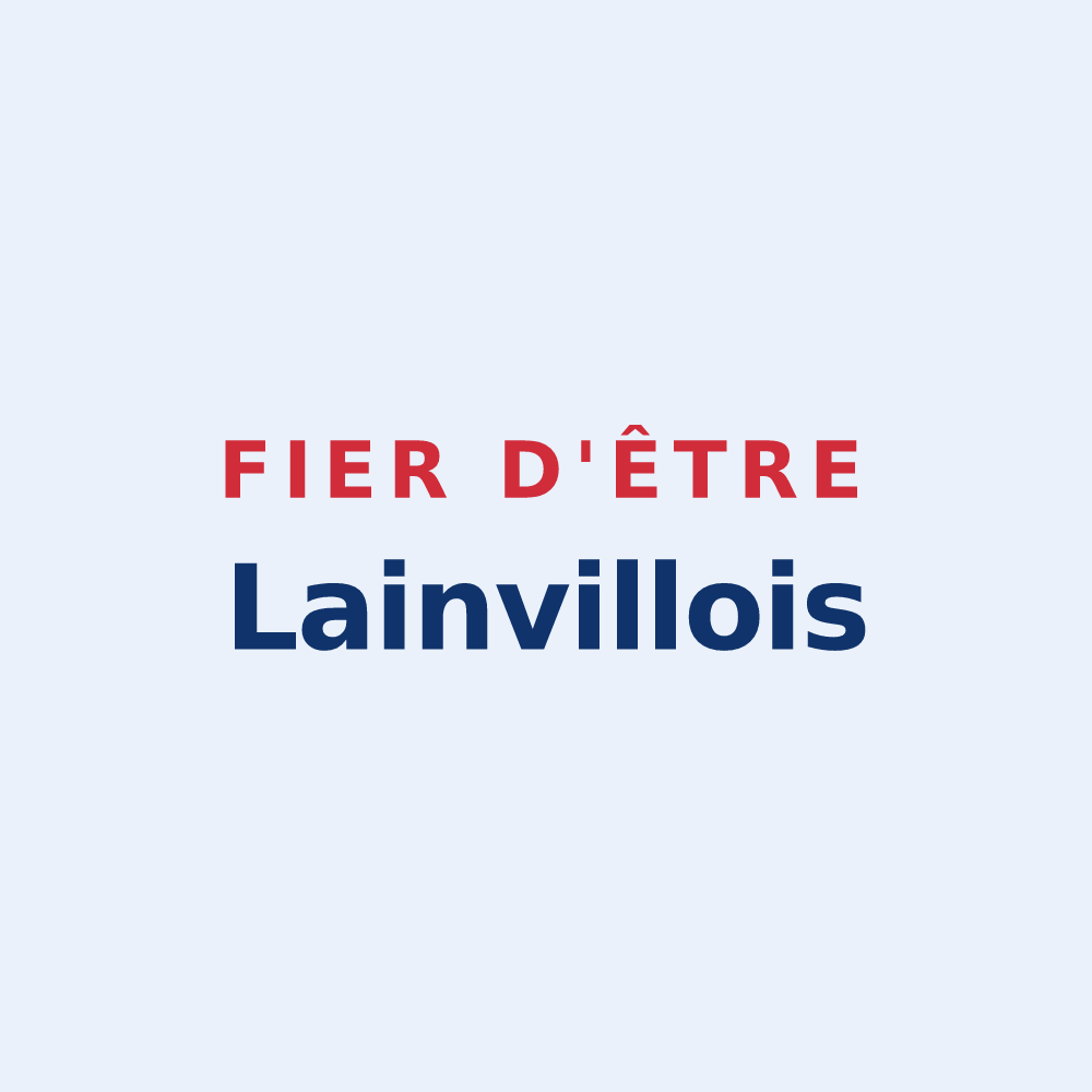Sticker « Fier d'être Lainvillois » — design pour Lainville-en-Vexin