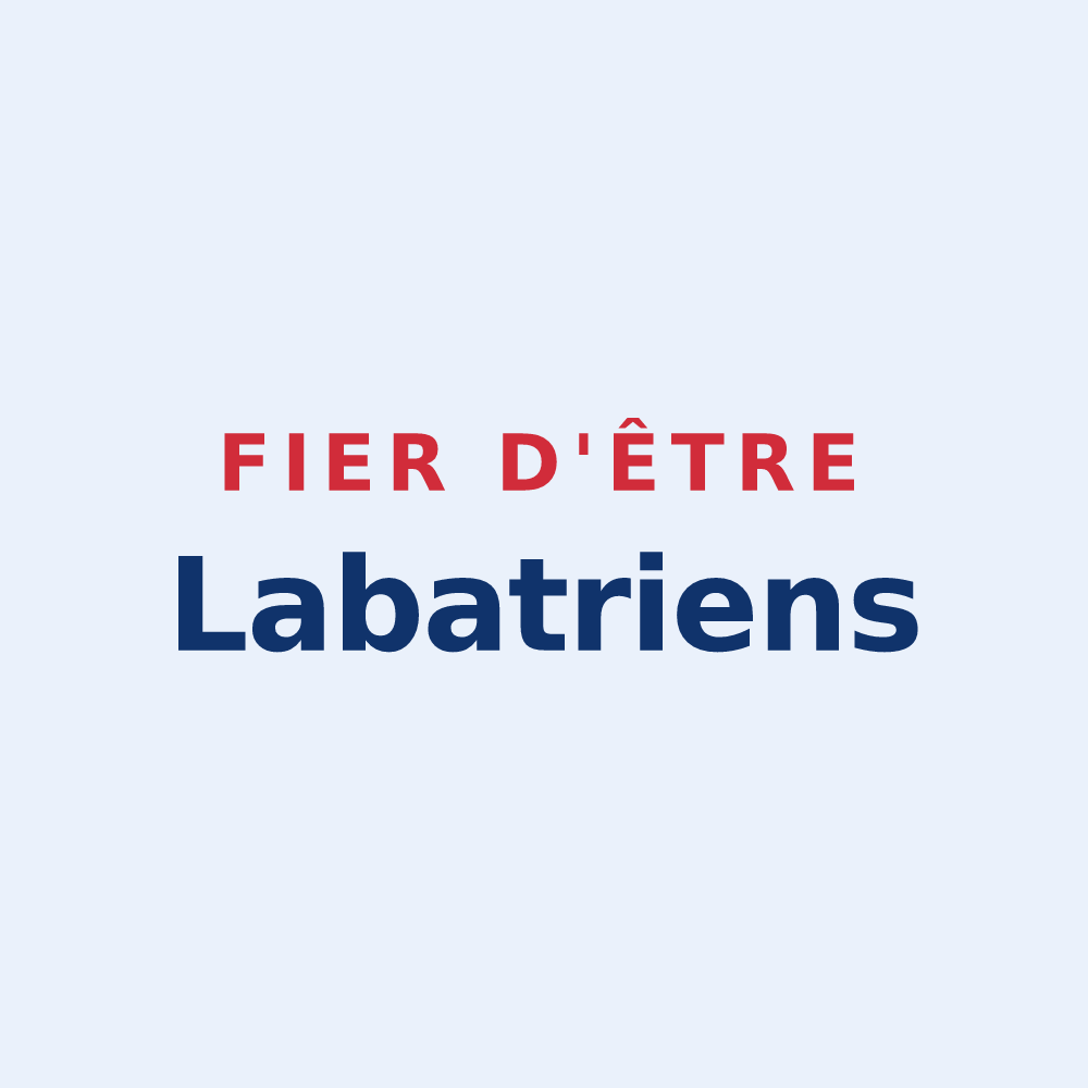 Sticker « Fier d'être Labatriens » — design pour Lalanne-Trie