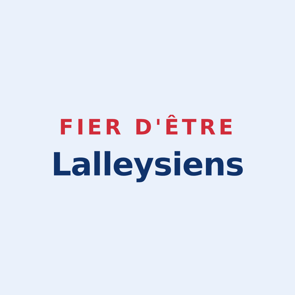 Sticker « Fier d'être Lalleysiens » — design pour Lalley