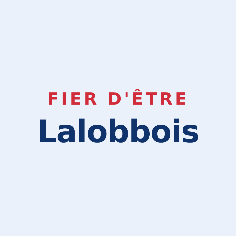 Sticker « Fier d'être Lalobbois » — design pour Lalobbe
