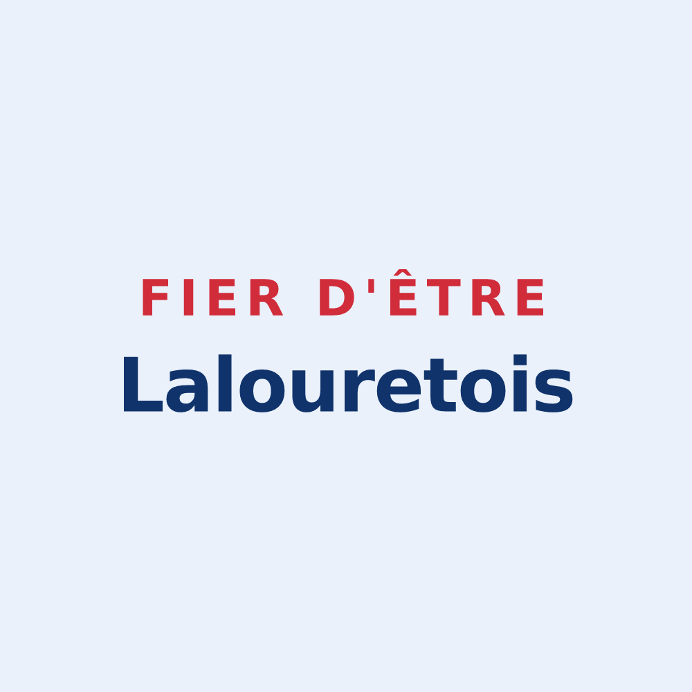 Sticker « Fier d'être Lalouretois » — design pour Lalouret-Laffiteau