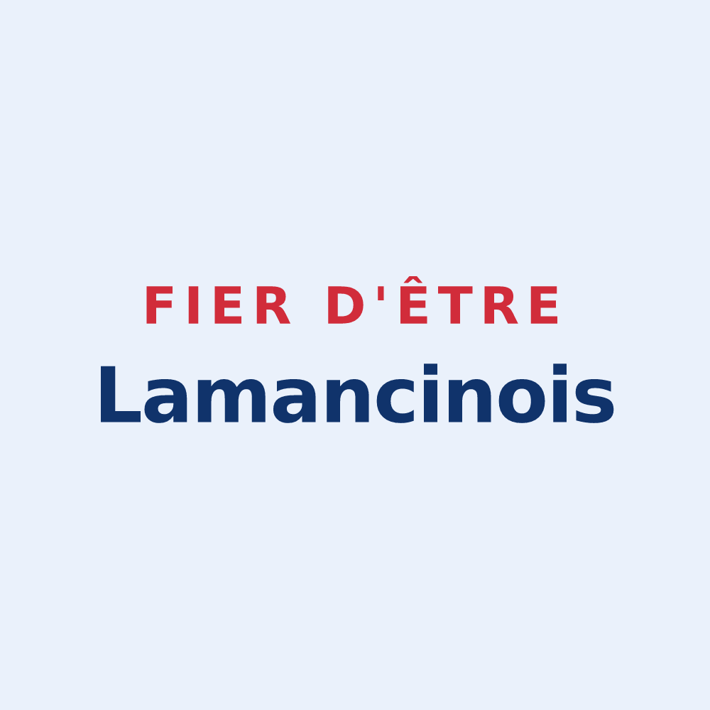 Sticker « Fier d'être Lamancinois » — design pour Lamancine