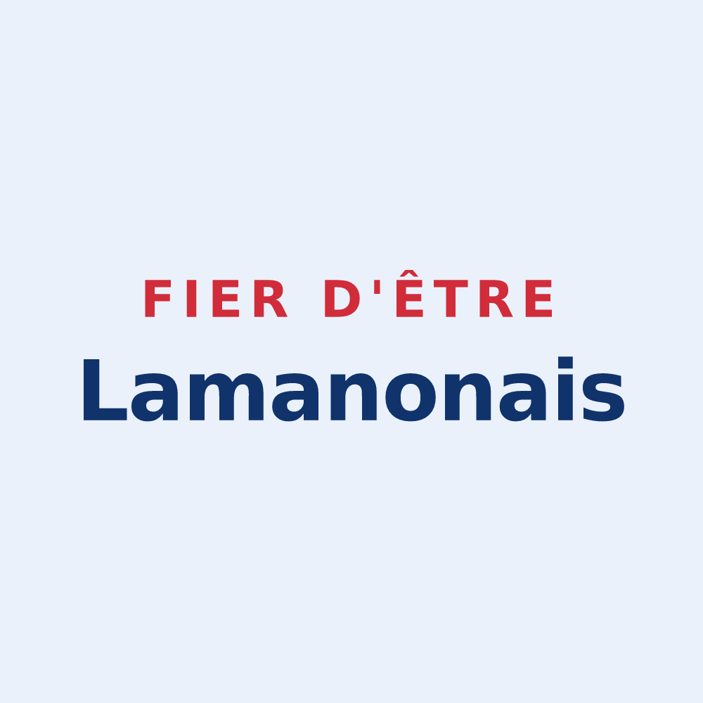 Sticker « Fier d'être Lamanonais » — design pour Lamanon