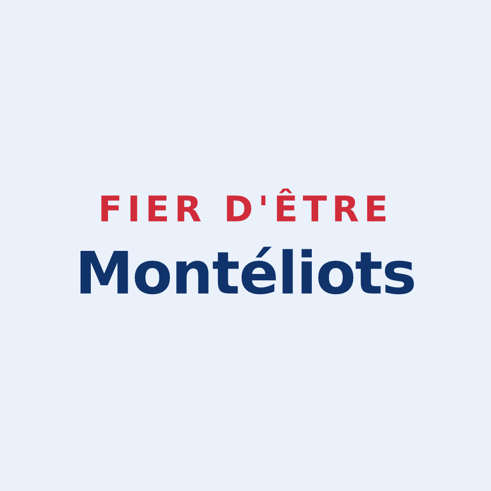 Sticker « Fier d'être Montéliots » — design pour Lamontélarié