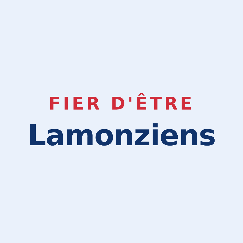 Sticker « Fier d'être Lamonziens » — design pour Lamonzie-Saint-Martin
