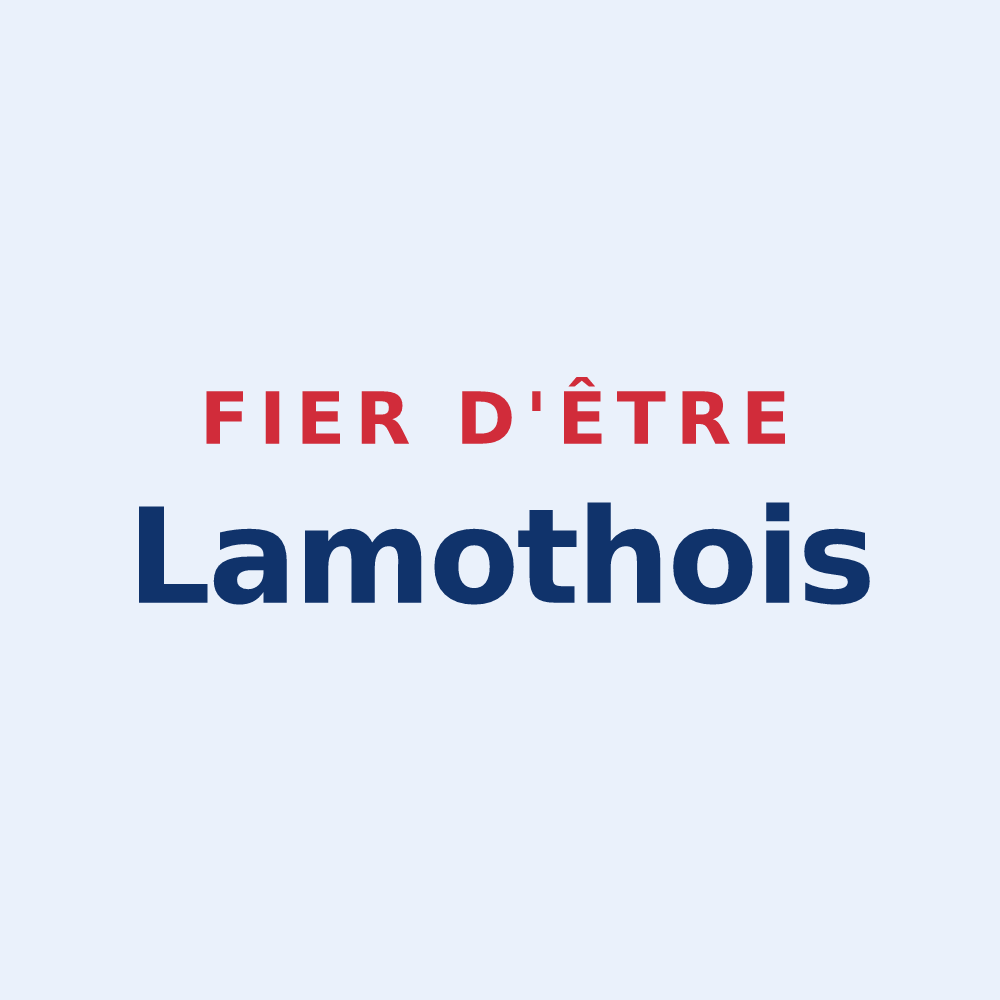 Sticker « Fier d'être Lamothois » — design pour Lamothe-Fénelon