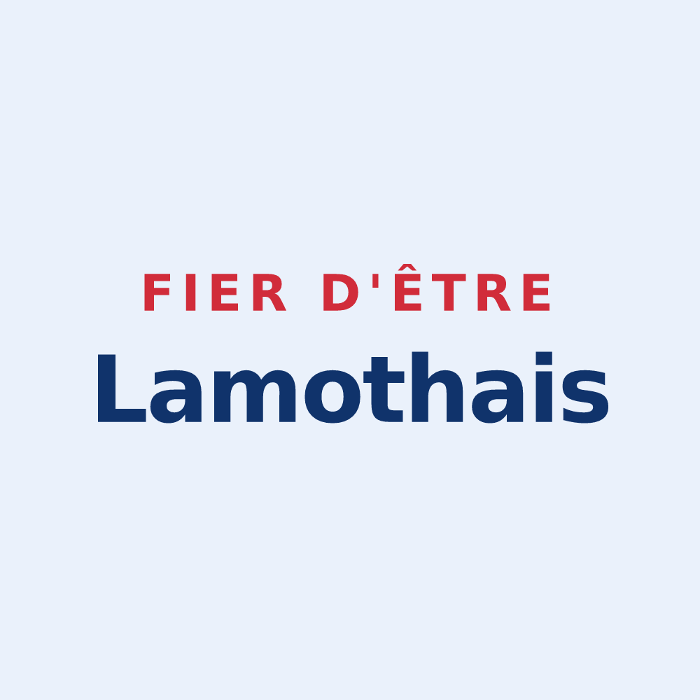 Sticker « Fier d'être Lamothais » — design pour Lamothe-Landerron