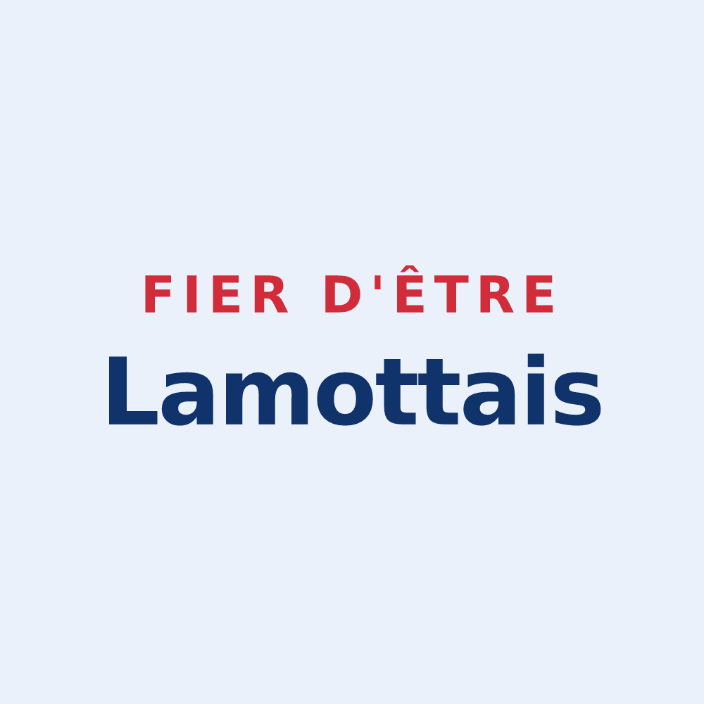 Sticker « Fier d'être Lamottais » — design pour Lamotte-Buleux