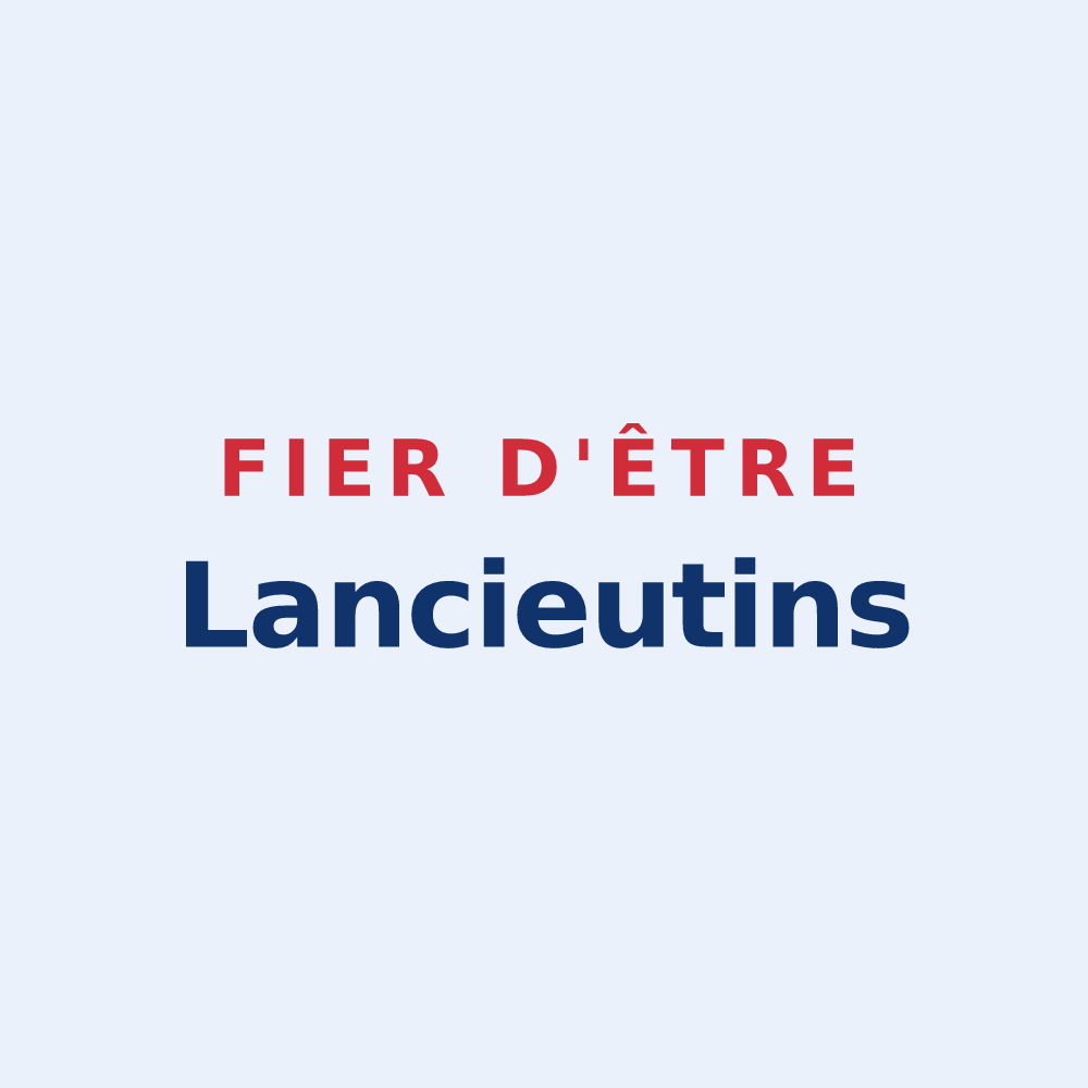 Sticker « Fier d'être Lancieutins » — design pour Lancieux
