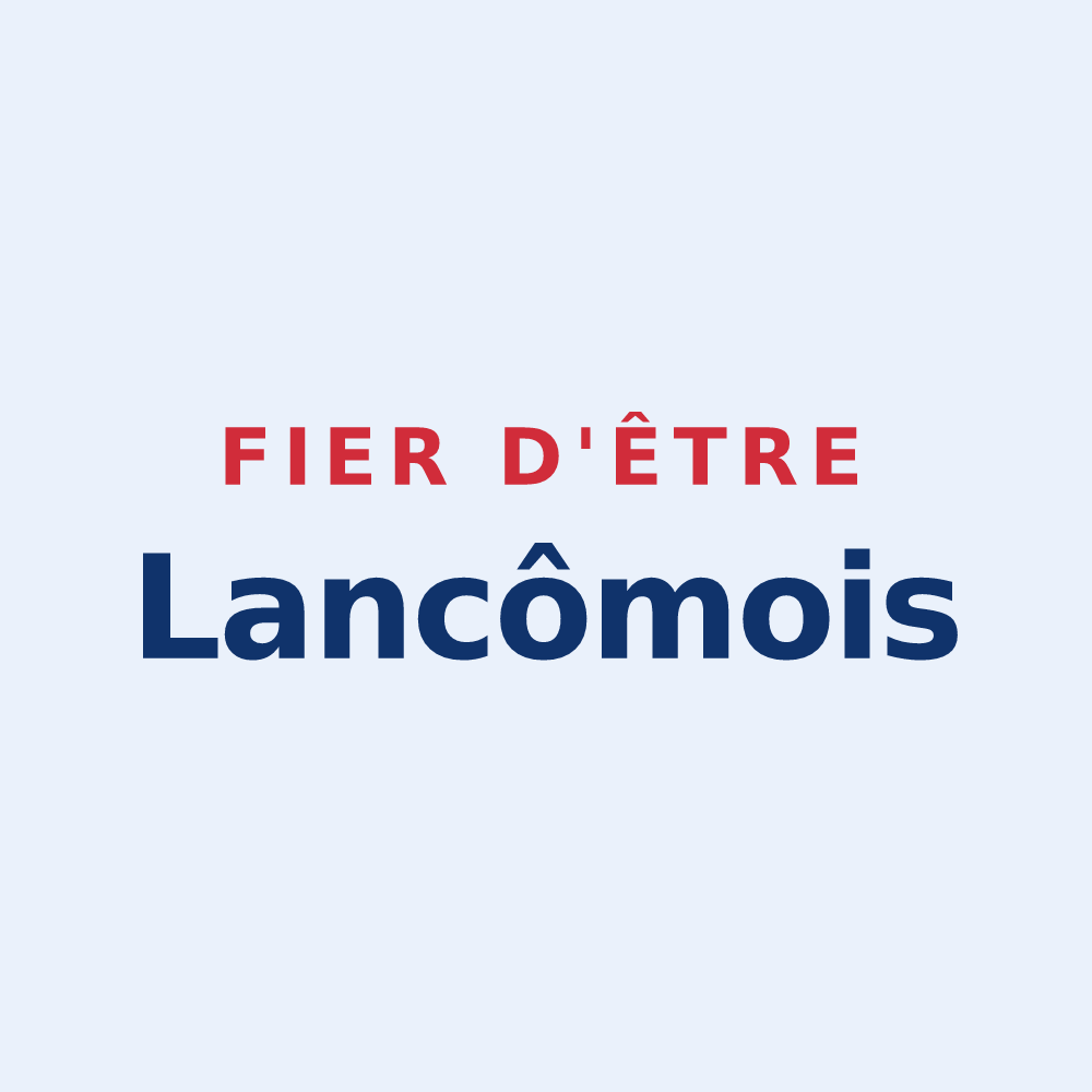 Sticker « Fier d'être Lancômois » — design pour Lancôme