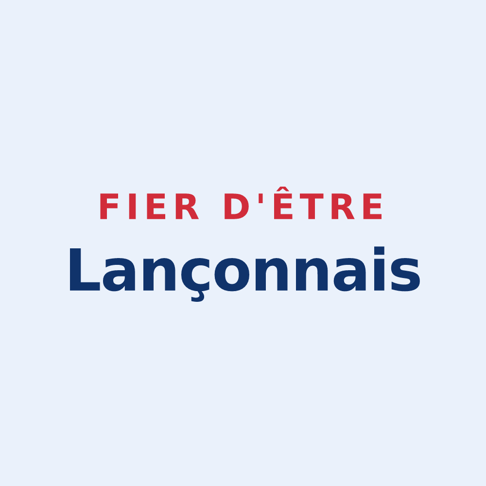 Sticker « Fier d'être Lançonnais » — design pour Lançon