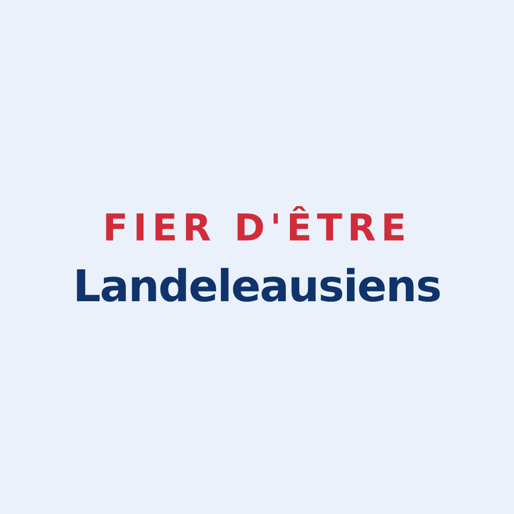 Sticker « Fier d'être Landeleausiens » — design pour Landeleau