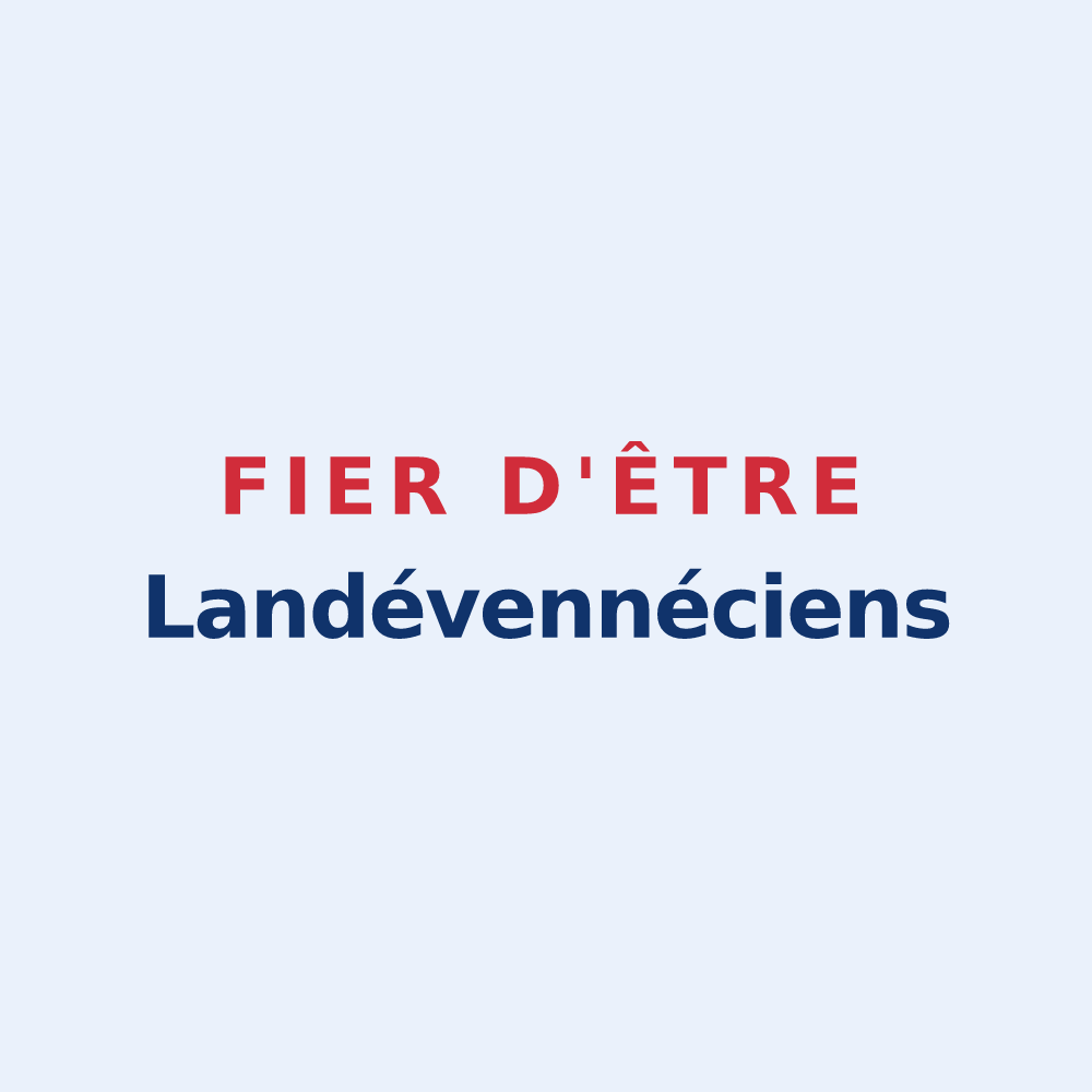 Sticker « Fier d'être Landévennéciens » — design pour Landévennec