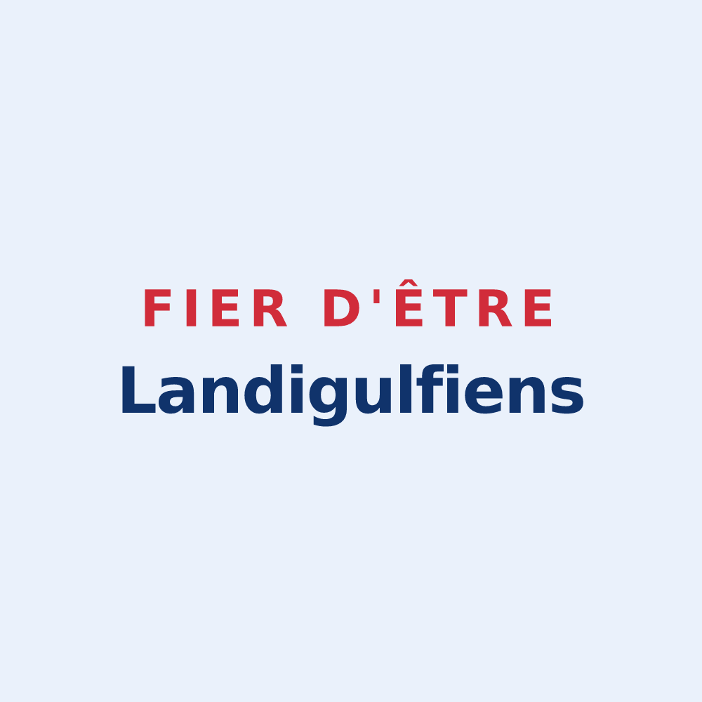 Sticker « Fier d'être Landigulfiens » — design pour Landigou