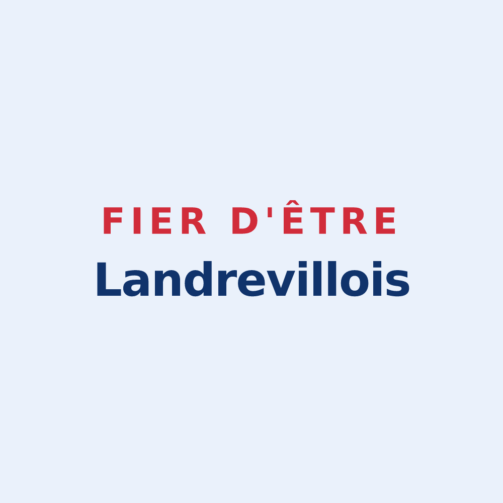 Sticker « Fier d'être Landrevillois » — design pour Landreville
