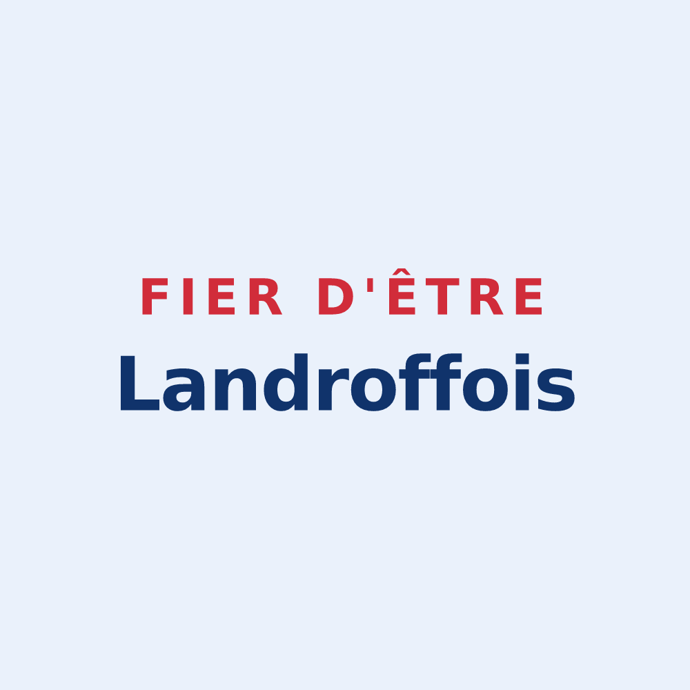 Sticker « Fier d'être Landroffois » — design pour Landroff