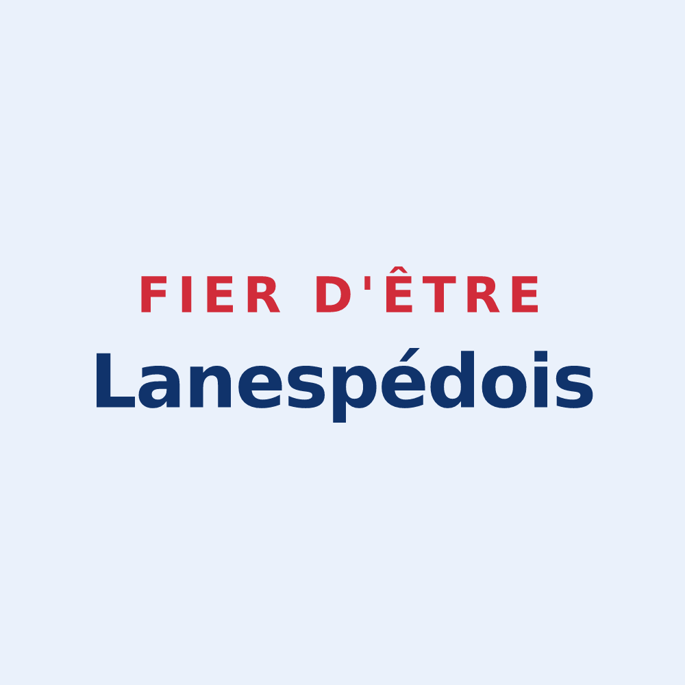 Sticker « Fier d'être Lanespédois » — design pour Lanespède