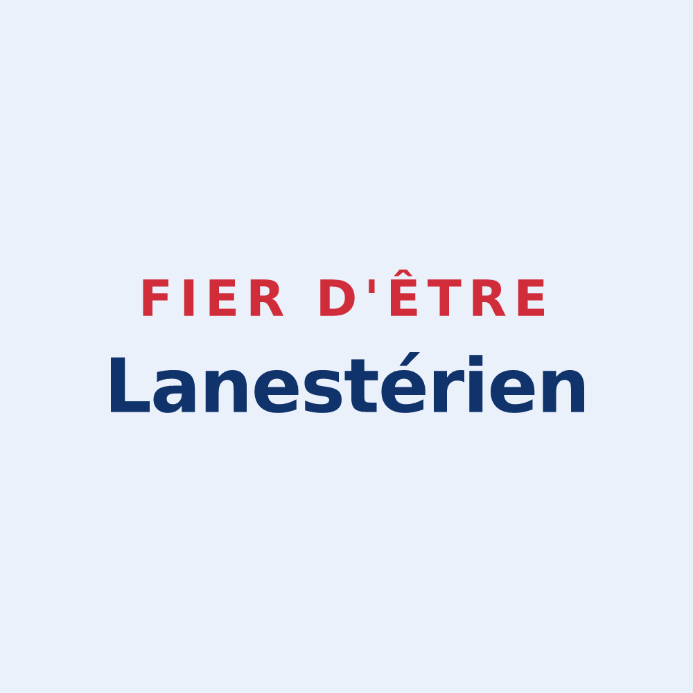 Sticker « Fier d'être Lanestérien » — design pour Lanester