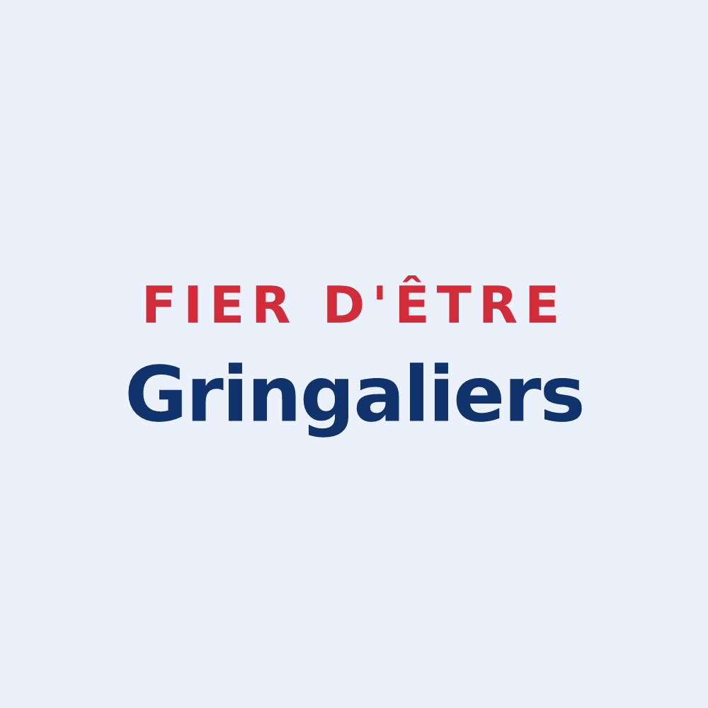 Sticker « Fier d'être Gringaliers » — design pour Lanfroicourt
