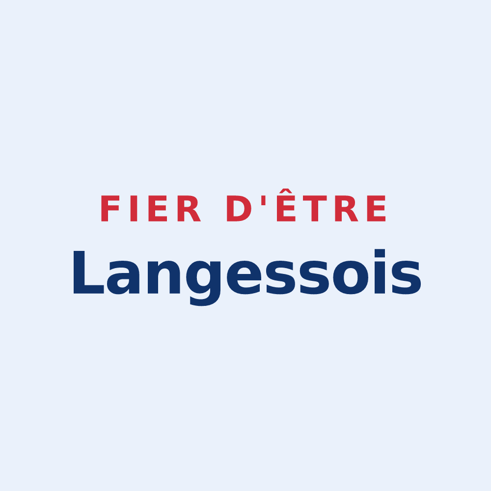 Sticker « Fier d'être Langessois » — design pour Langesse