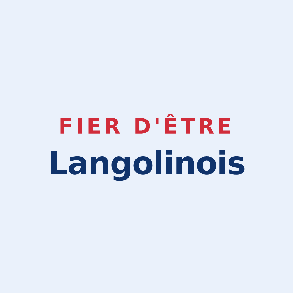 Sticker « Fier d'être Langolinois » — design pour Langolen