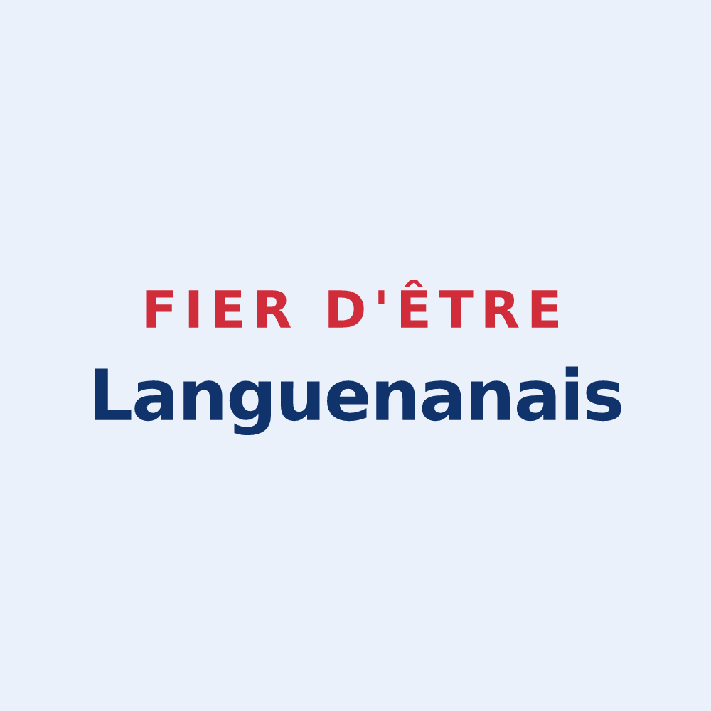Sticker « Fier d'être Languenanais » — design pour Languenan