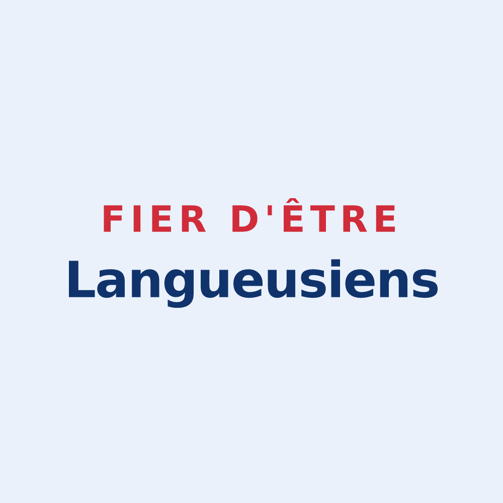 Sticker « Fier d'être Langueusiens » — design pour Langueux