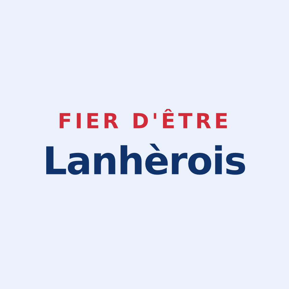 Sticker « Fier d'être Lanhèrois » — design pour Lanhères