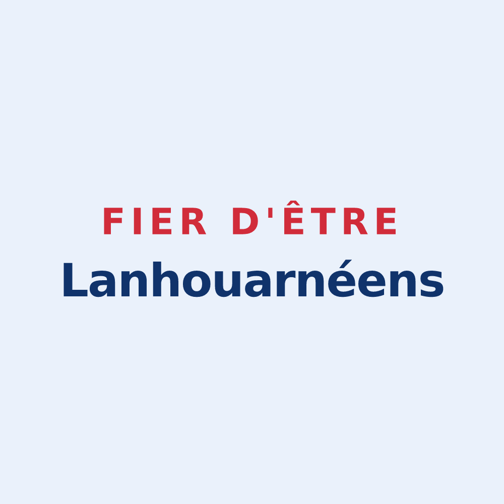Sticker « Fier d'être Lanhouarnéens » — design pour Lanhouarneau