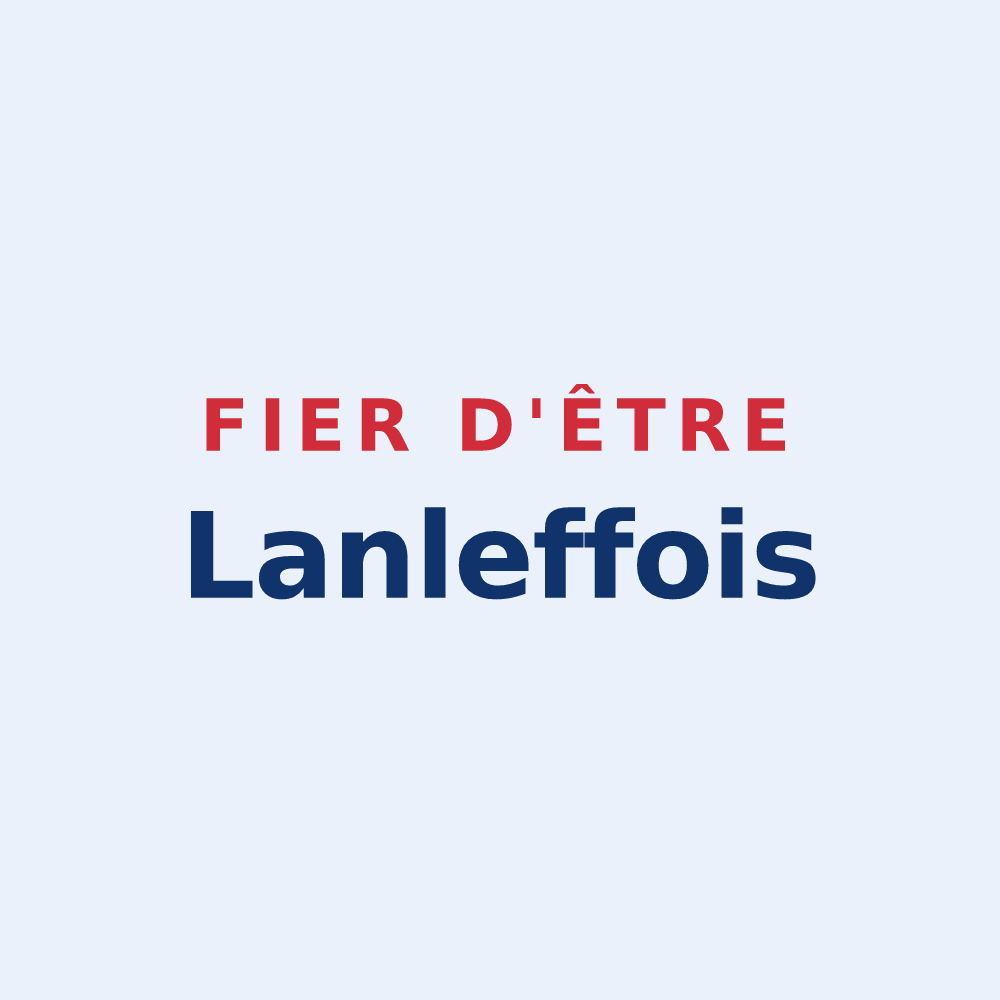 Sticker « Fier d'être Lanleffois » — design pour Lanleff