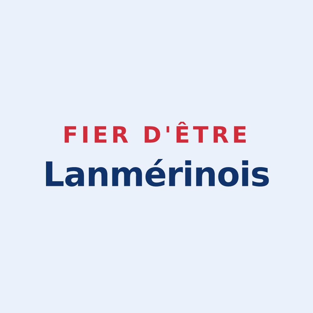 Sticker « Fier d'être Lanmérinois » — design pour Lanmérin