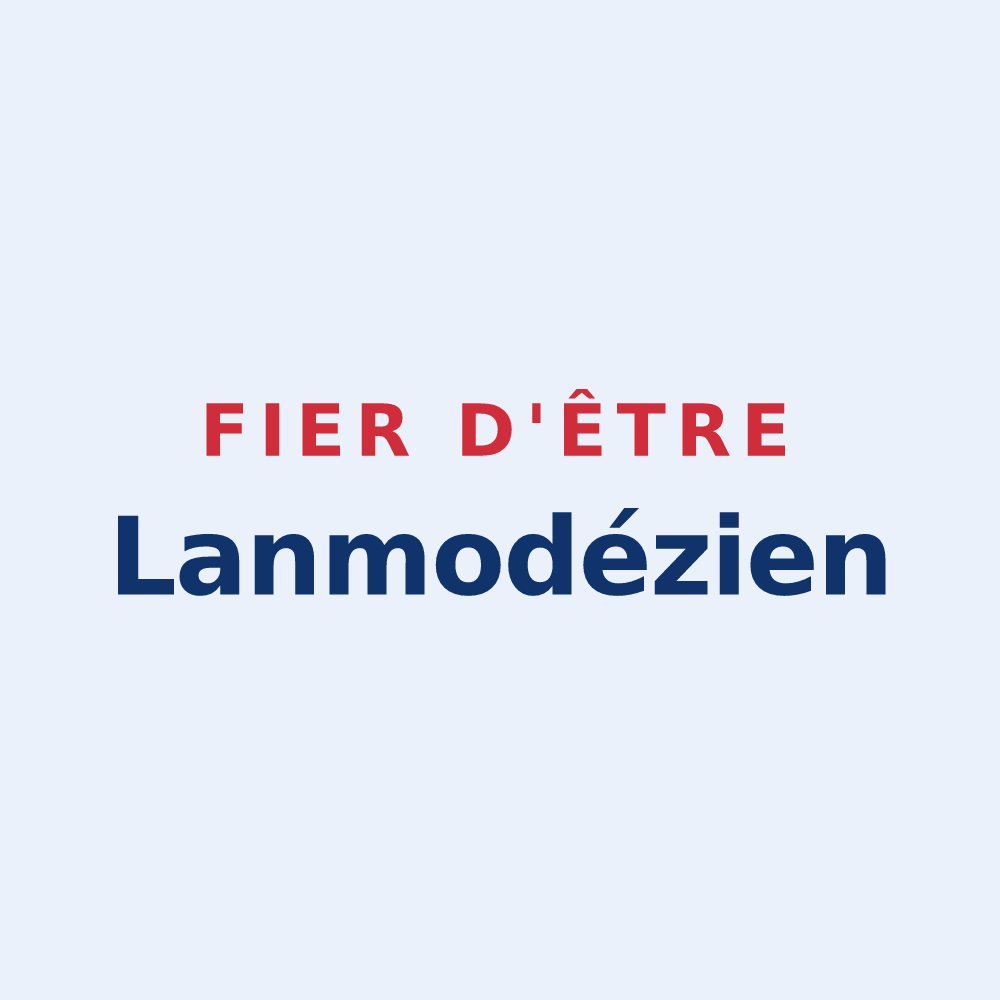 Sticker « Fier d'être Lanmodézien » — design pour Lanmodez