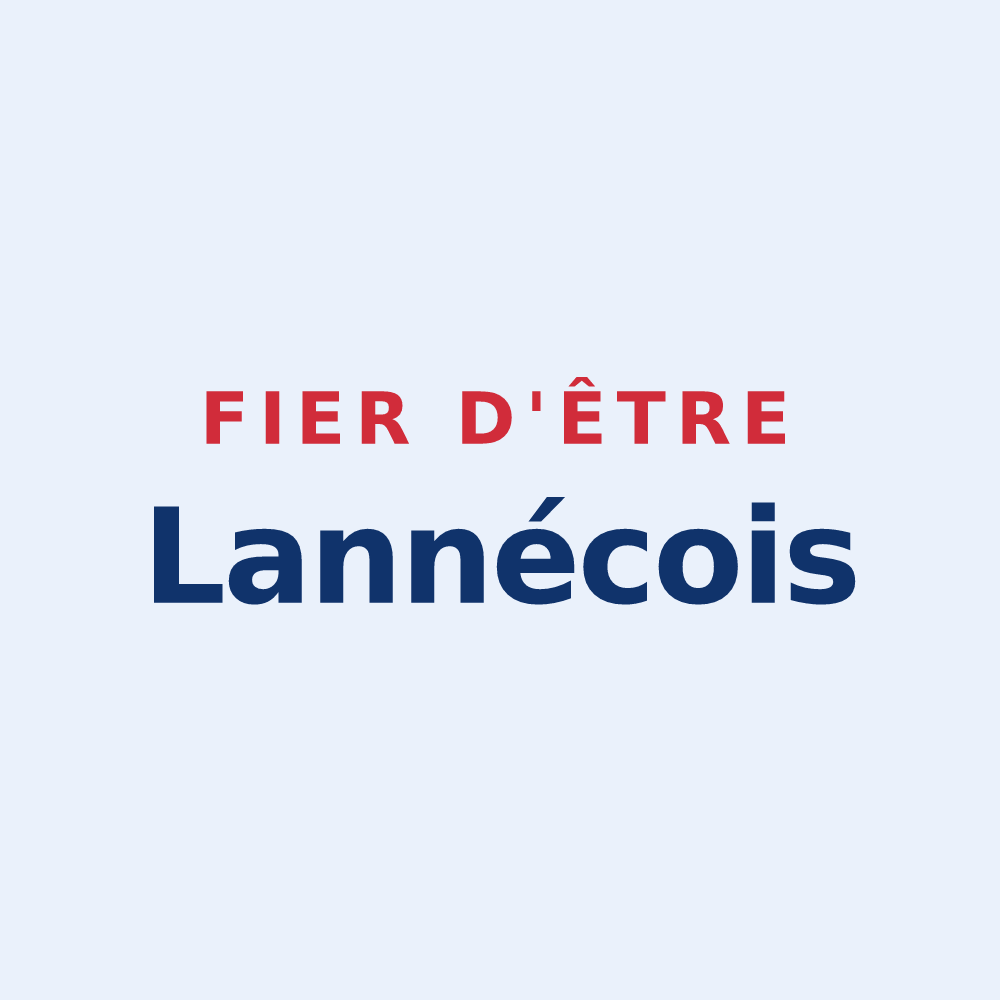 Sticker « Fier d'être Lannécois » — design pour Lannéanou