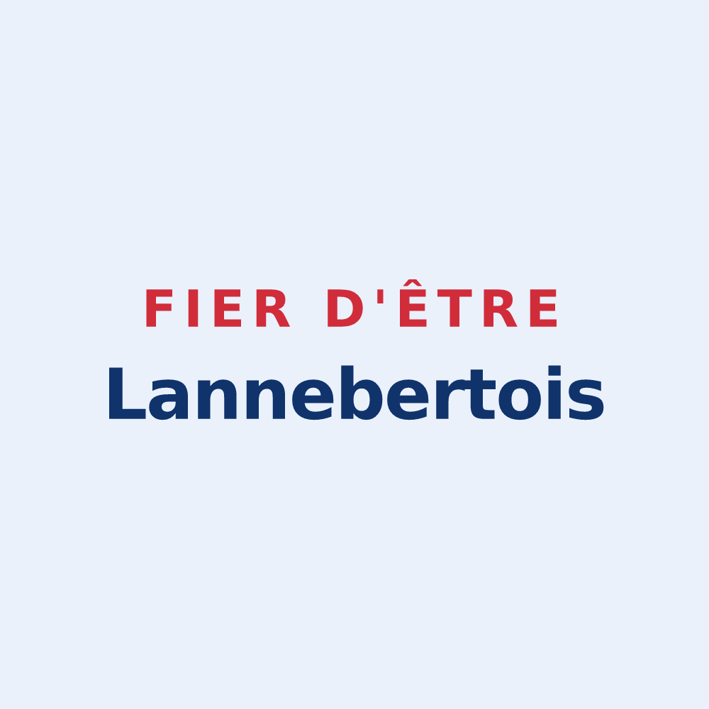 Sticker « Fier d'être Lannebertois » — design pour Lannebert