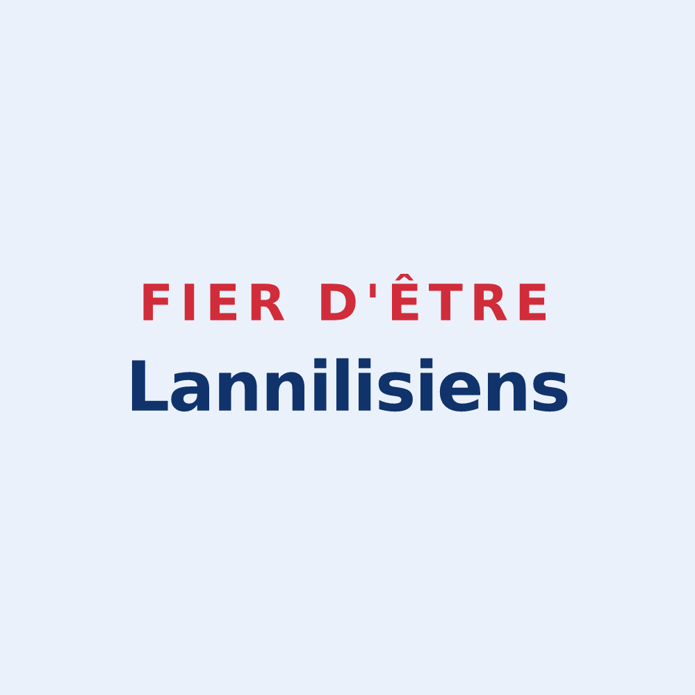 Sticker « Fier d'être Lannilisiens » — design pour Lannilis