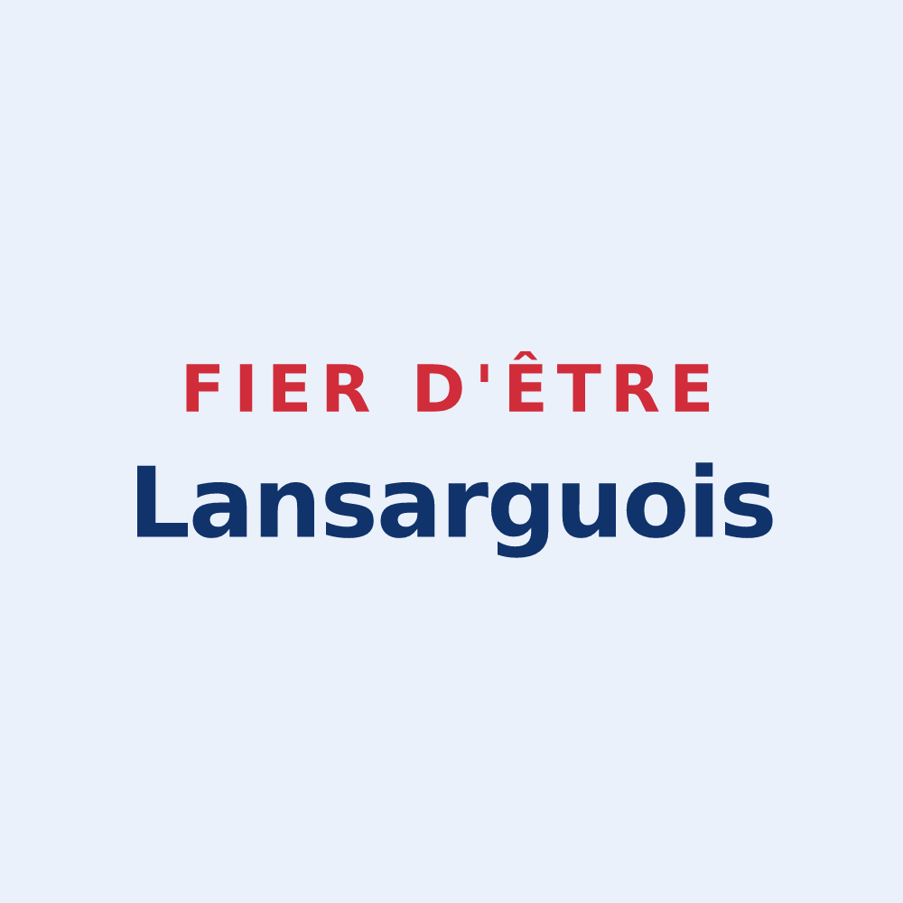 Sticker « Fier d'être Lansarguois » — design pour Lansargues