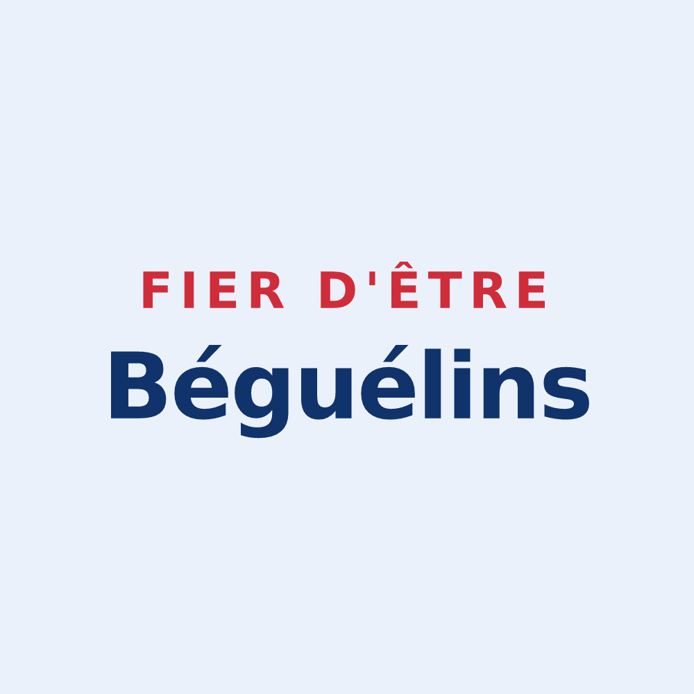 Sticker « Fier d'être Béguélins » — design pour Lantenay