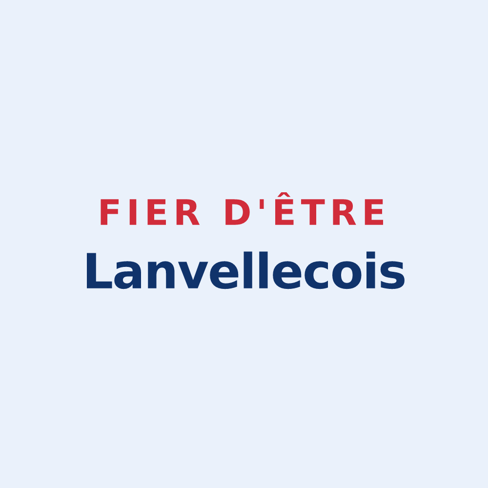 Sticker « Fier d'être Lanvellecois » — design pour Lanvellec