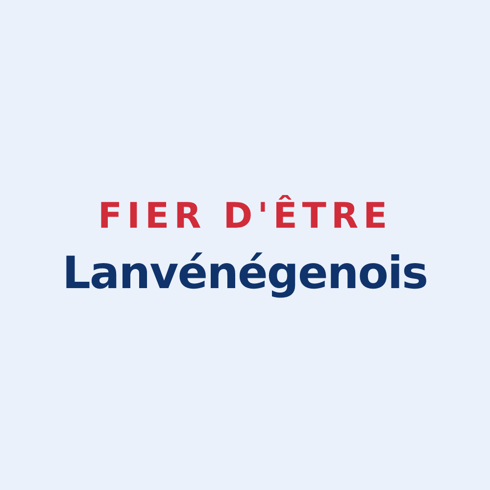 Sticker « Fier d'être Lanvénégenois » — design pour Lanvénégen