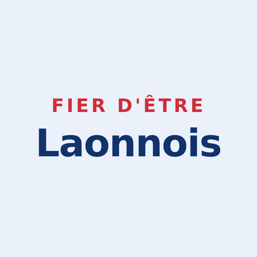 Sticker « Fier d'être Laonnois » — design pour Laon