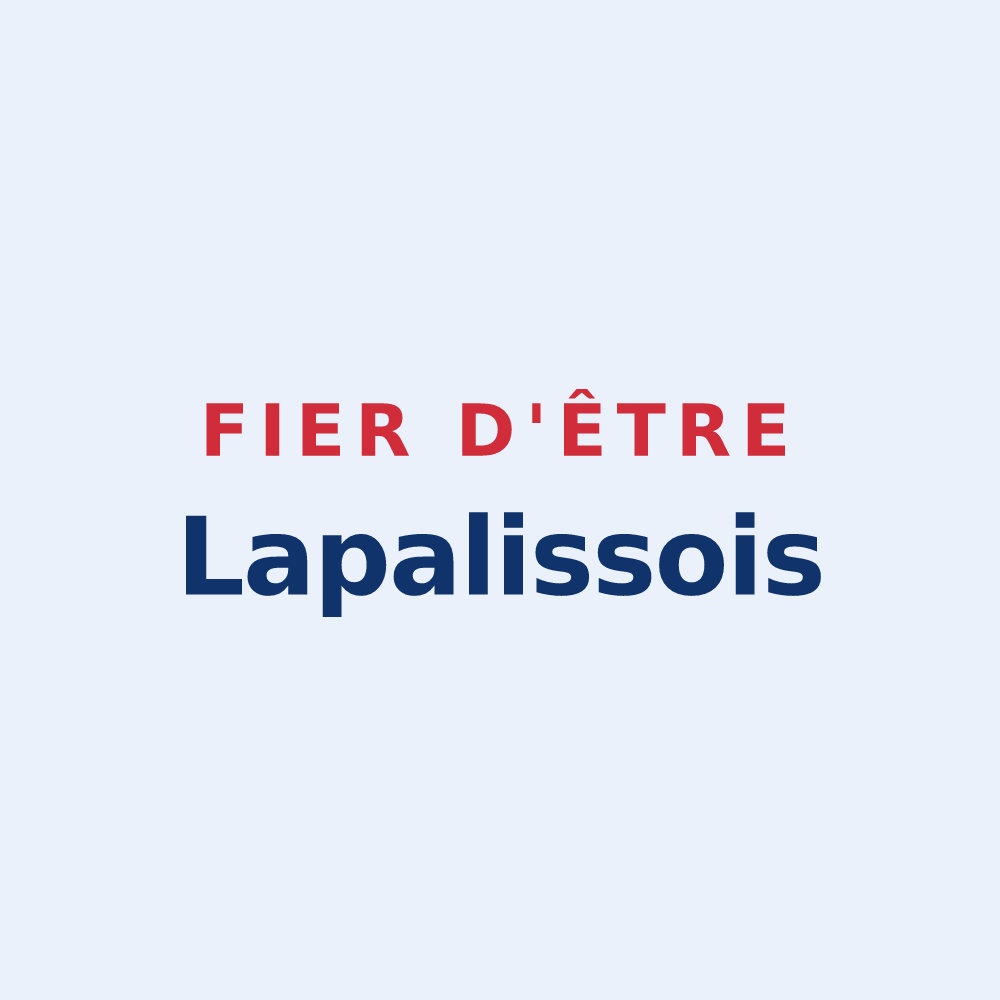 Sticker « Fier d'être Lapalissois » — design pour Lapalisse