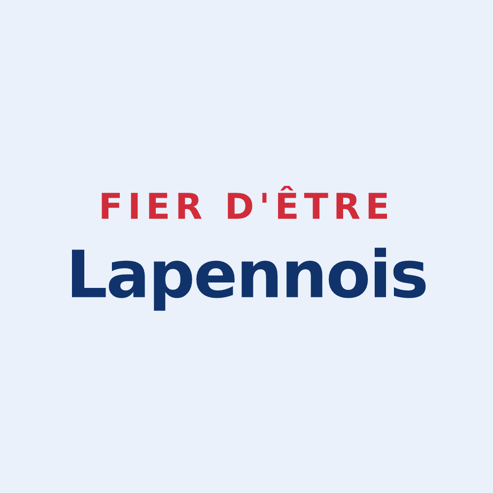 Sticker « Fier d'être Lapennois » — design pour Lapenne