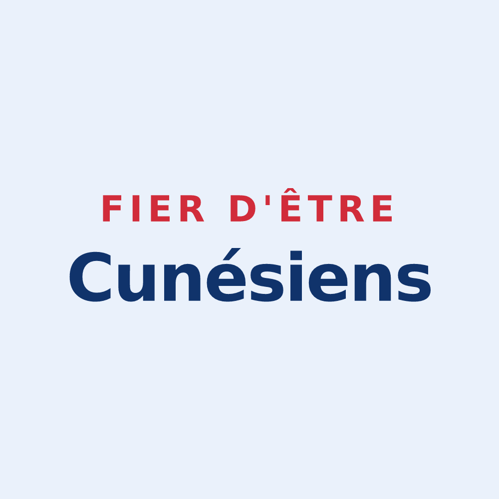 Sticker « Fier d'être Cunésiens » — design pour Laquenexy