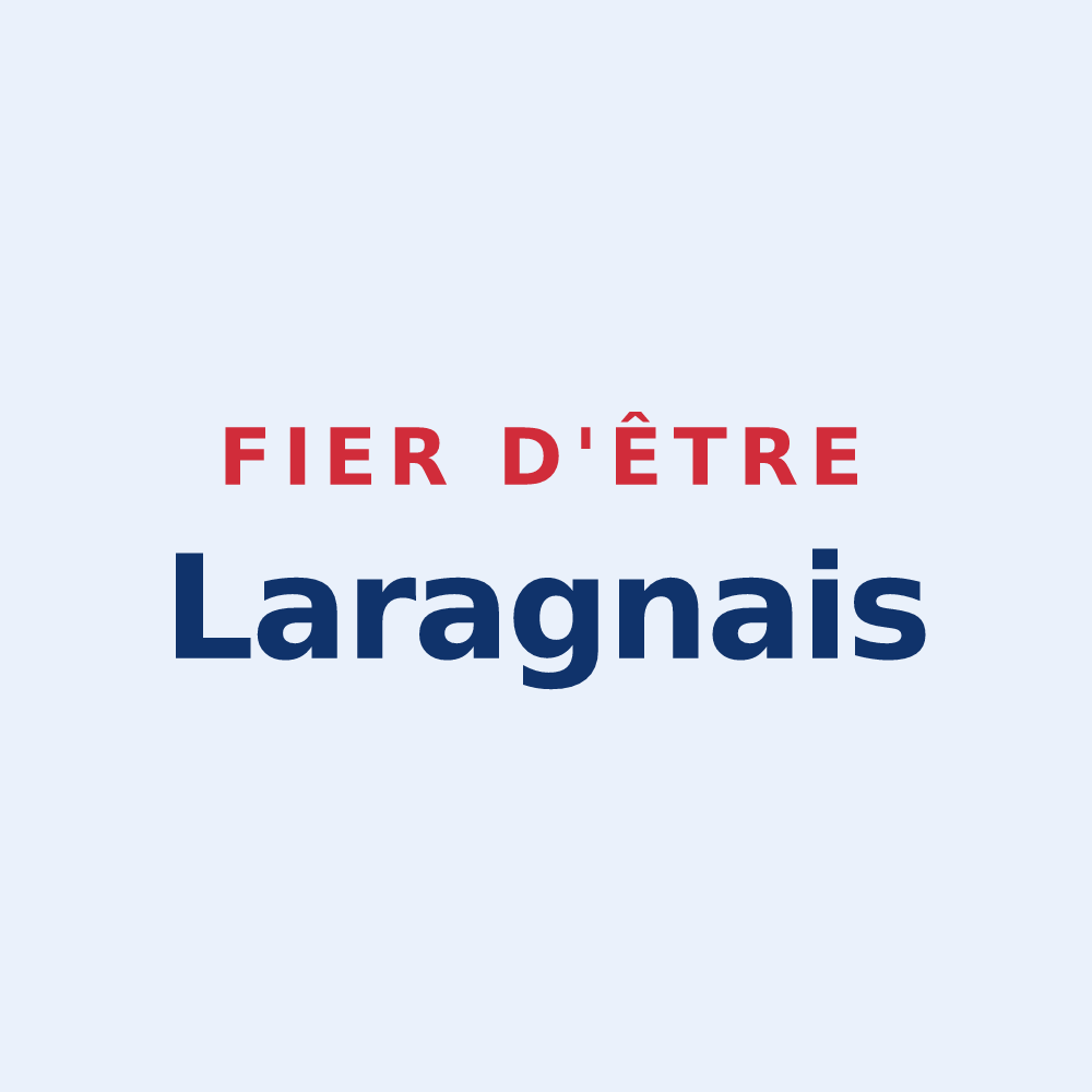 Sticker « Fier d'être Laragnais » — design pour Laragne-Montéglin