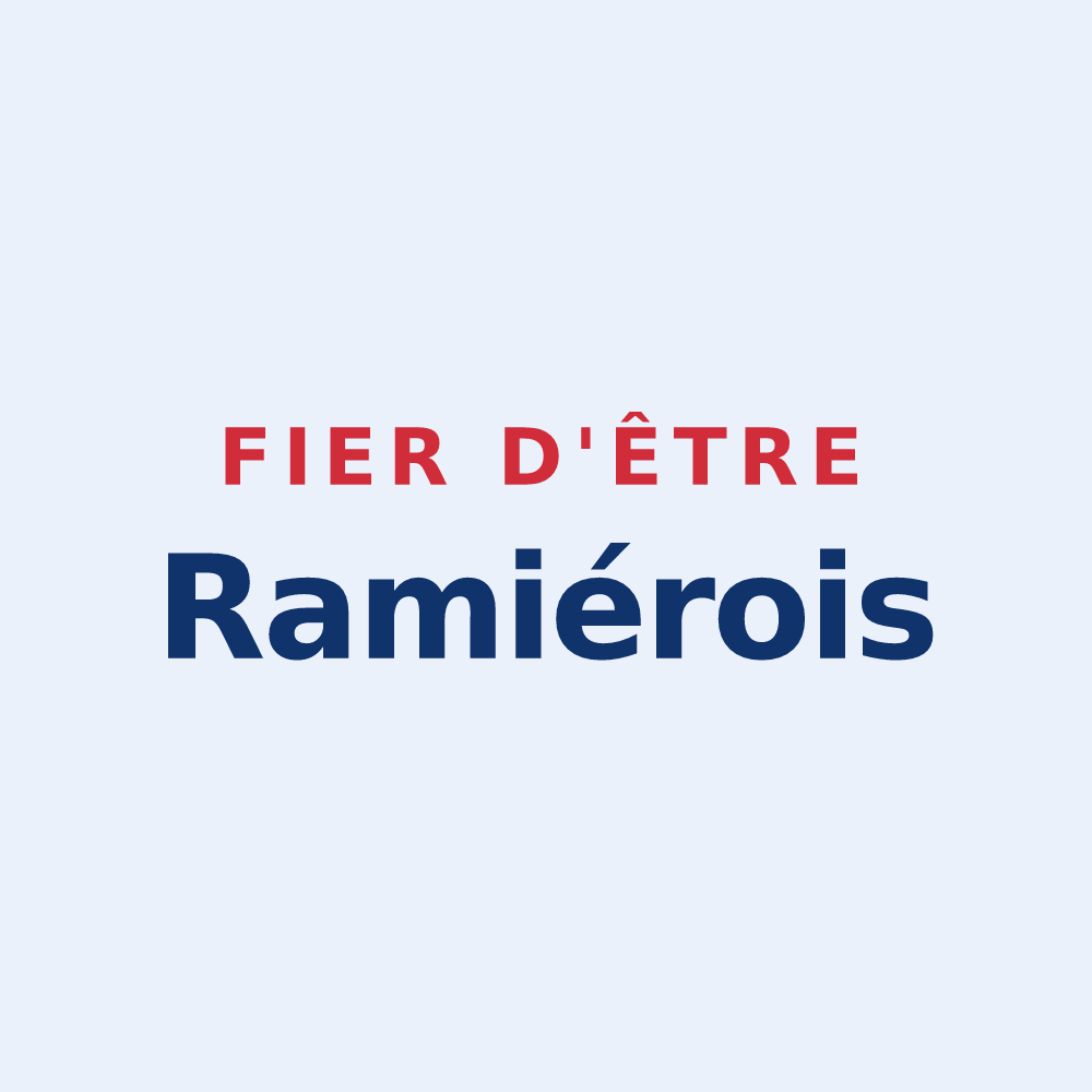Sticker « Fier d'être Ramiérois » — design pour Laramière