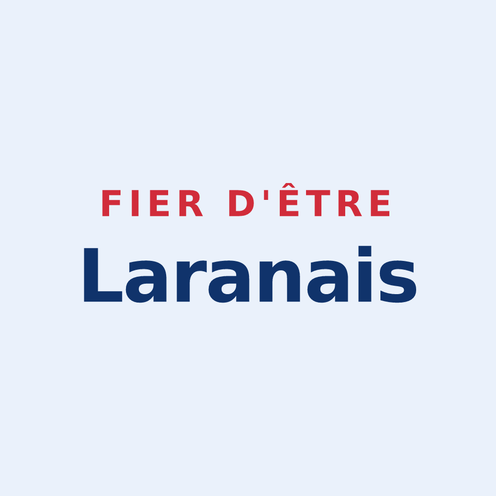 Sticker « Fier d'être Laranais » — design pour Laran