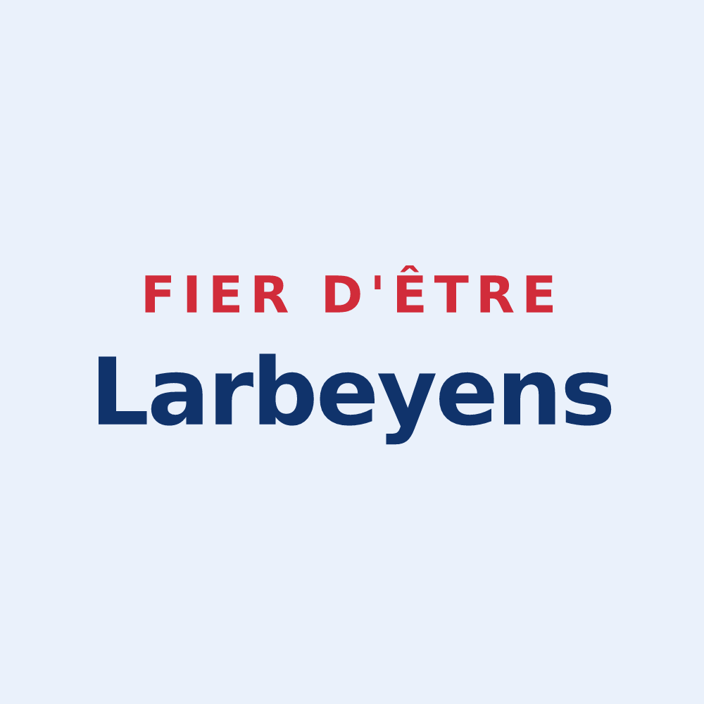 Sticker « Fier d'être Larbeyens » — design pour Larbey