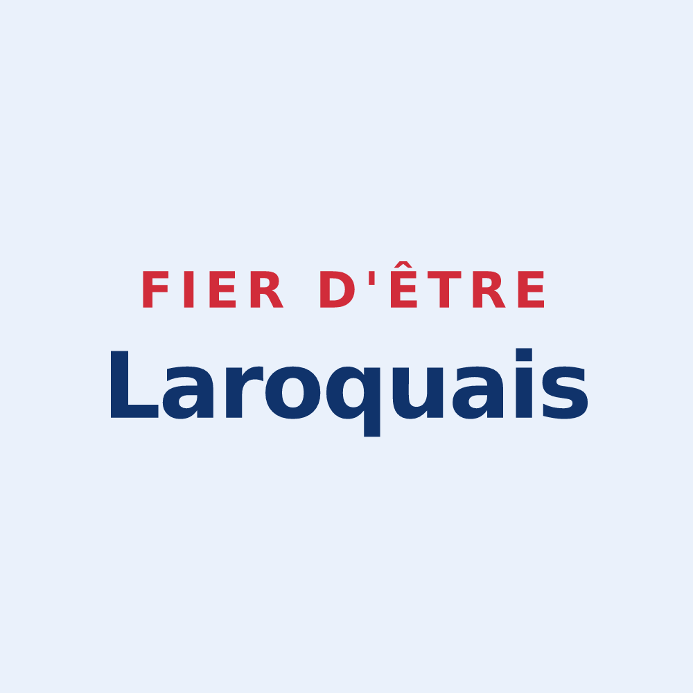 Sticker « Fier d'être Laroquais » — design pour Laroque